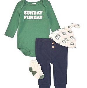 Starting Out Football Layette Set